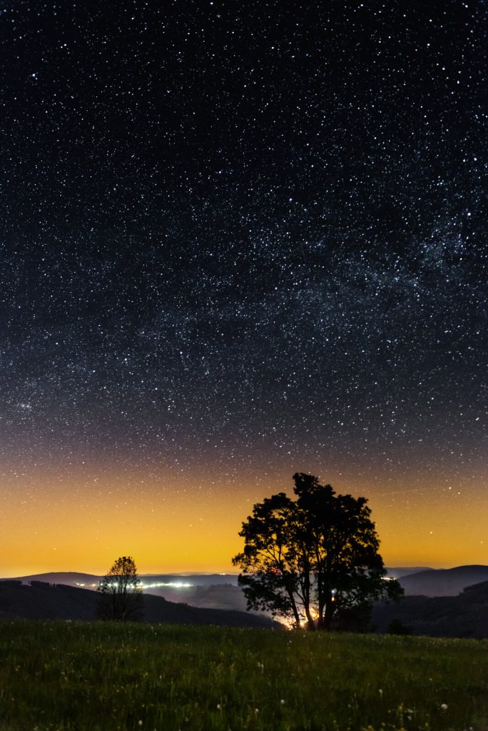 Clear Night at Vyskovec