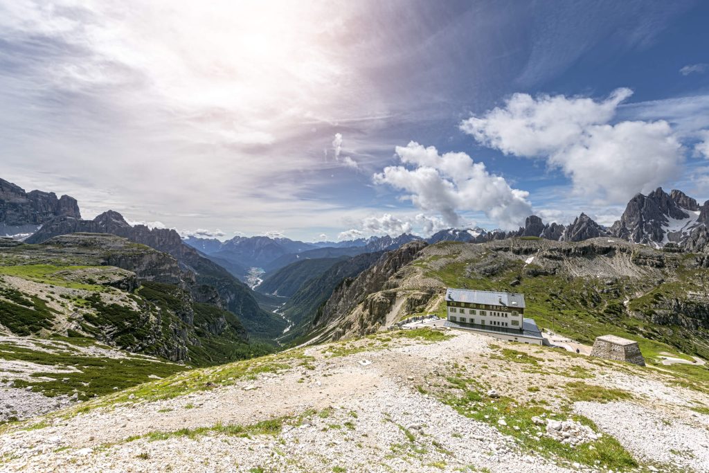 Dolomiten-Berghütte