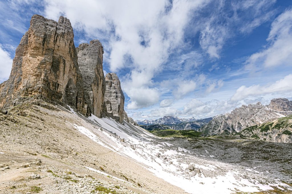 Dolomity, Tre Cime