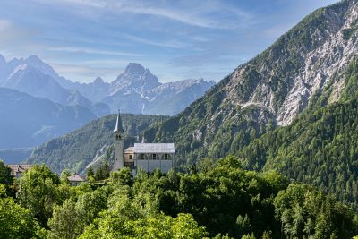 Gebetsstätte im Bergtempel
