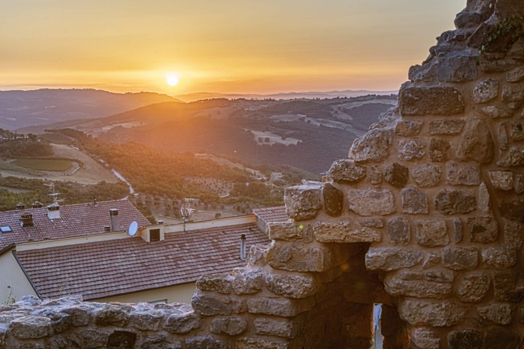 Day's End in Tuscany