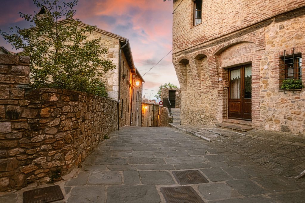 Tuscan Stone Houses
