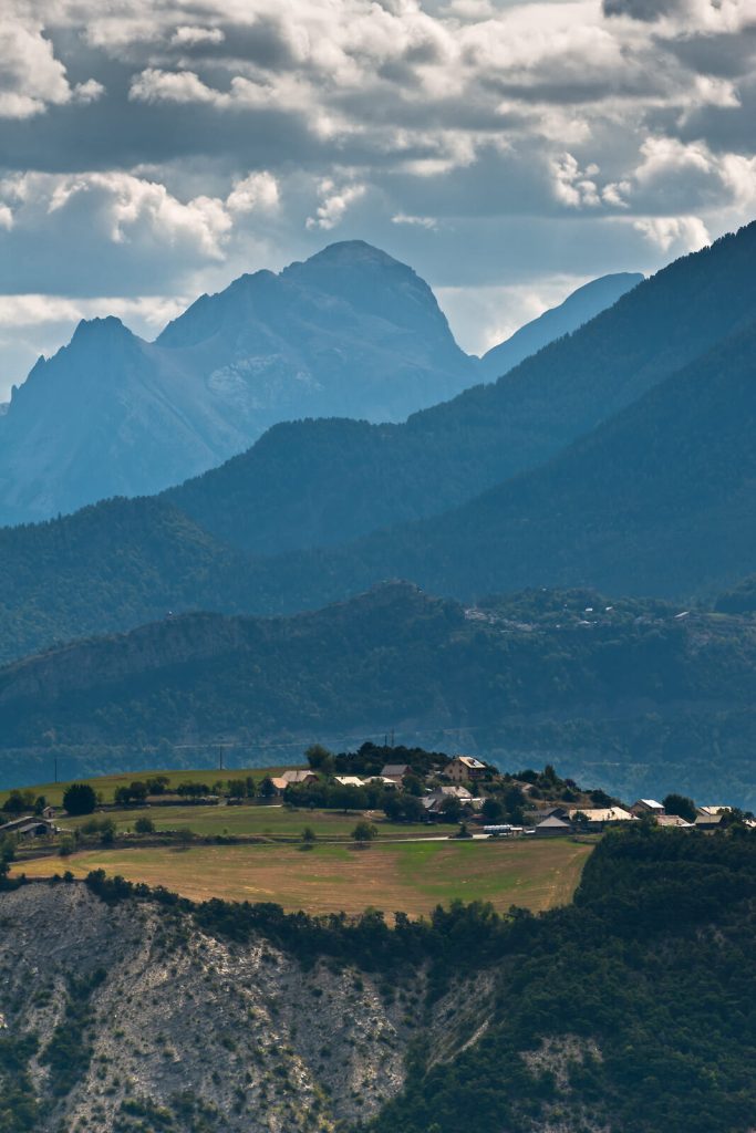 Village Under Mountains