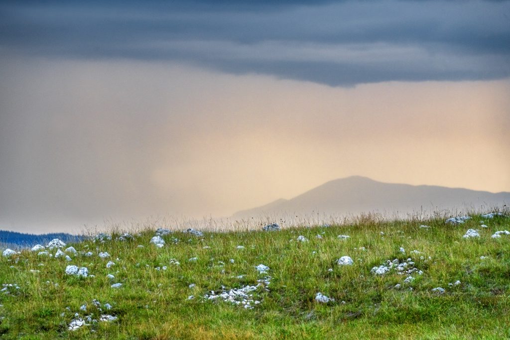 Pebbles Under Cloud